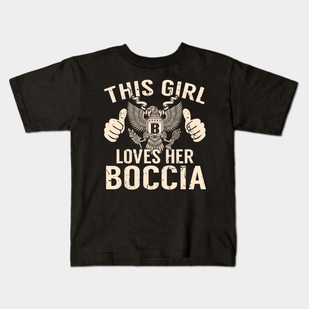 BOCCIA Kids T-Shirt by Jeffrey19988